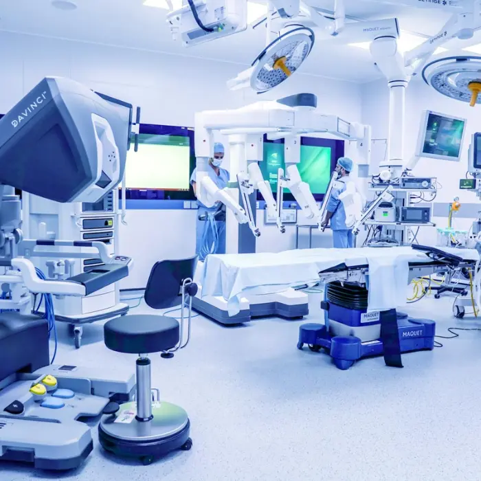 It is an image of multispecialty clinic.