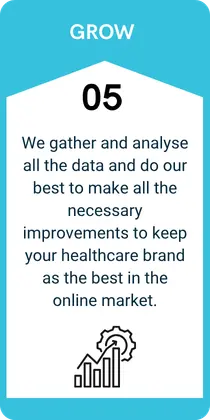 It is the last step of the process - to help the healthcare brand to grow