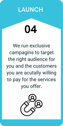 It is the fourth step of the process - to launch different strategies for your healthcare brand.